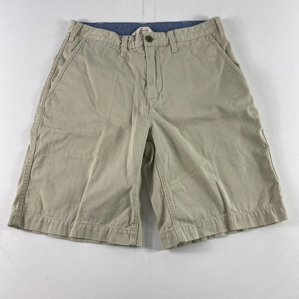 Polo Ralph Lauren Shorts Mens 30 Khaki Relaxed Fit Chino Flat Front Classic